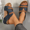 New Arrival Women's Summer 2025 New Platform Wedge-heeled Sandals Plus Size Comfortable Casual Outdoor Open Toe Beach Slippers