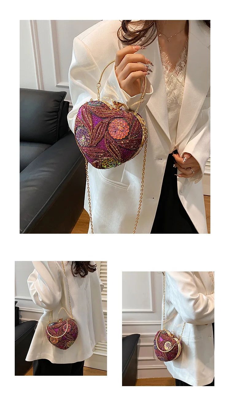 Luxury Gold Clutch Bags for Women 2025 Party Bags Evening Purse Designer Crossbody Bag New in Handbag Ladies hand bag sac femme