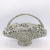 The New Diamond-Encrusted Dinner Baskets Bag Women's Handbag Cross-Body Evening Clutch Flower Elegant Bags Vintage Crystal Bags