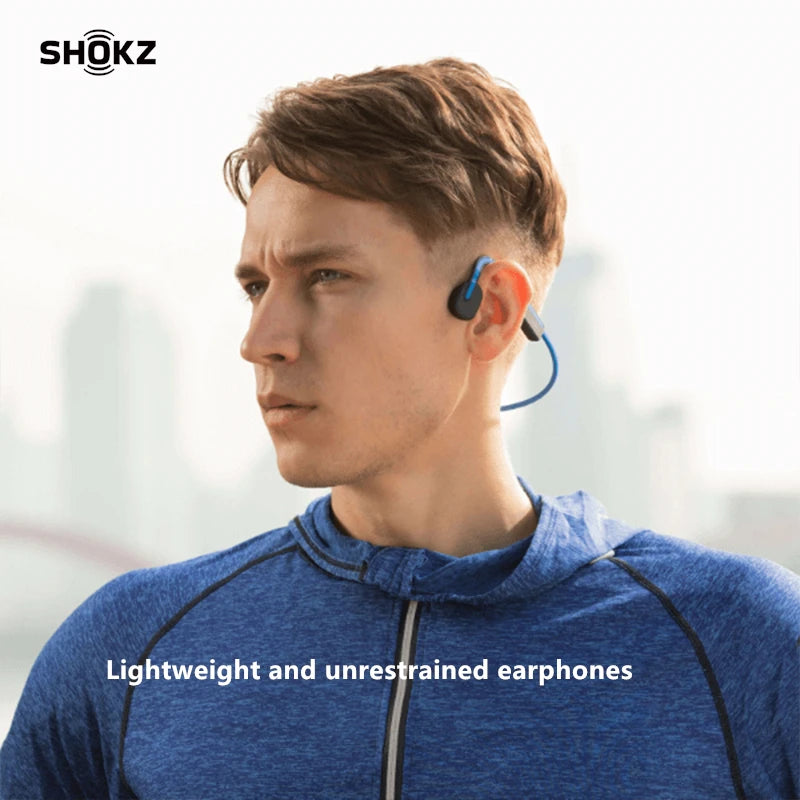 Original SHOKZ OpenMove S661 Bone Conduction Earphone IP55 Water-Resistant Wireless Headset Bluetooth 5.1 Sport Earbuds Open-Ear