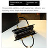 High-grade light luxury handbag 2024 new autumn and winter fashion Tote bag women's crocodile print single shoulder crossbodybag