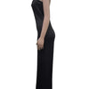 Beyprern Fashion Off Shoulder Snake Metal Jumpsuits One Piece Outfits Beautiful Strapless Hollow Out Wide Leg Rompers Overalls