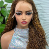 Natural Black 12A Double Drawn Burmese Curly Bob Human Hair Wigs for Women 250% Density Bouncy Curly Remy Human Hair Wigs