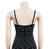 HBLL Women Club Outfits Spaghetti Strap Bodycon Jumpsuits Sparkly Rhinestone Romper Birthday Night Out One Piece Clubwear