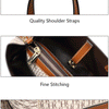 CH Premium Versatile Leather Crossbody Bag Ladies Large Capacity Daily Commuter Tote Bag Letter Print Design Ladies Fashion