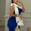 Womens Summer Beautiful Sexy Dresses Mid-length Elegant Lady Dress Highi Waist Knitted One-piece Dress Wholesale Dropshipping