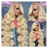 30 40 Inches Silver Grey Body Wave Lace Front Wigs 613 Hd Lace Frontal Wig 13x6 Raw Vietnamese Colored Human Hair Wigs For Women