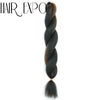26Inch Vixen Crochet Bulk Hair Synthetic Jumbo Braids Fluffy Yaki Straight Crochet Hair Afro Kinky Curly Braiding Hair Extension
