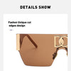 New 2024 Luxury Designer Square Sunglasses Women Fashion Trendy Punk Sun Glasses Ladies Gradient Shades Eyewear Oculos UV400