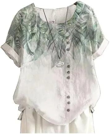 Summer Short Sleeve T-shirts Woman Camisetas Fashion Tops Tee Print Loose Tshirt Ladies Casual Blusas T Shirt Women Clothes