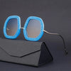 Oversized Luxury Diamond Shiny Sunglasses Women Irregular Round Crystal Sun Glasses Men UV400 Shades Eyewear Polygonal Sunglass