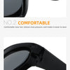 Cool Exaggerated Glasses Future Science And Technology Sense Skiing Big Frame Sunglasses Dazzling Men And Womean