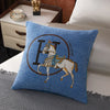Croker Horse 45cm Throw Pillow Cushion Covers Pack Of 1 Pcs Luxury Horse Embroidery Modern Style Couch Sofa Pillow Covers