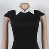 Ladies Streetwear Sleeveless Bodycon Dress 2024 Summer Autumn Women Mini Dresses Women Sweatshirts White Black Dress Clothing