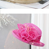 Flower Fascinators Races Hats For Women Elegant Banquet Fascinator Hat Girls Ladies Formal Wedding Dress Fedora Hats