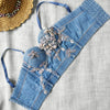 Irene Tinnie Sexy Cute Hole Cartoon Decoration Push Up Bustier Women's Denim Bralette Cropped Top Vest Plus Size