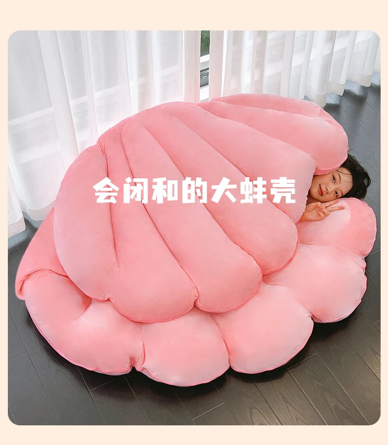 Giant Clam Shell Sofa Can Sleep Modern Sofa Plush Shell Toy Oversized Cushion Home Furniture Living Room Muebles De La Sala