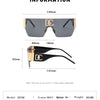 New 2024 Luxury Designer Square Sunglasses Women Fashion Trendy Punk Sun Glasses Ladies Gradient Shades Eyewear Oculos UV400