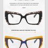 New Clear Thick Frame Eyewear Anti Blue Light Blocking Glasses Square Optical Eyeglasses For Women eye glasses for men