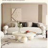 Nordic Combination Bedroom Coffee Table Simple Light Luxury Household Cream New Round Living Room Modern Small Apartment