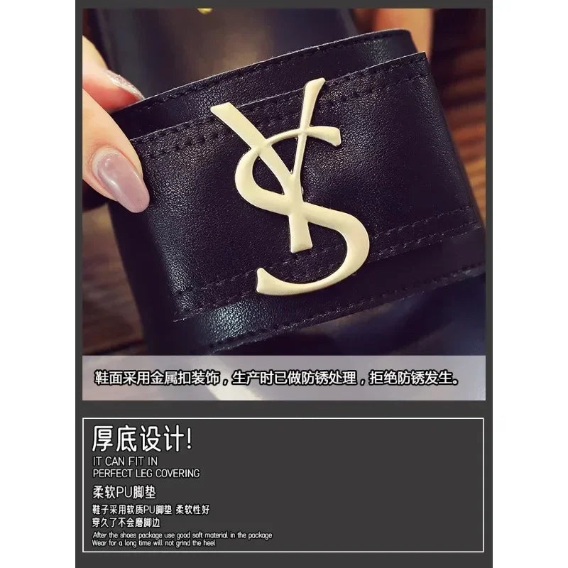 Slippers Summer Shoes Women Platform Design Slides Fashion Letters Ladies Shoes Casual Slipper Indoor Non-slip Slippers Sandals