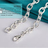 DOTEFFIL 925 Sterling Silver Star Pendant 18 Inch Chain Necklace For Woman Wedding Engagement Fashion Jewelry