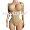 FAGADOER Sexy Solid V Neck Spaghetti Strap Bodysuits Women Sleeveless Backless High Stretchy Bodycon Rompers Female Clubwear new
