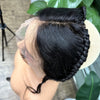 13x4 Transparent Lace Frontal with Braids 10 Inches Natural Brazilian Remy Hair Lace Frontal with Baby Hair for Women Girls