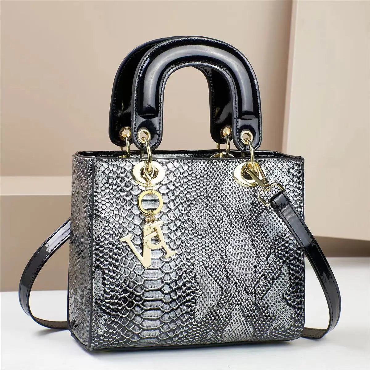 2024 High Quality Luxury Brand Designer PU Leather Shoulder Bag Women Hand Bags Crocodile Purses Ladies Messenger Handbag Totes