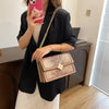 Luxury Purple Women's Single Shoulder Bag Pu Leather Ladies Bag Femme Designer Handbag Purse Flap Messenger Bag Brand Sac A Main