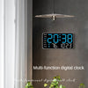LED Digital Wall Clock Temperature Date Week Display Table Alarm Clocks Voice Control Electronic Clock Brightness Adjustment