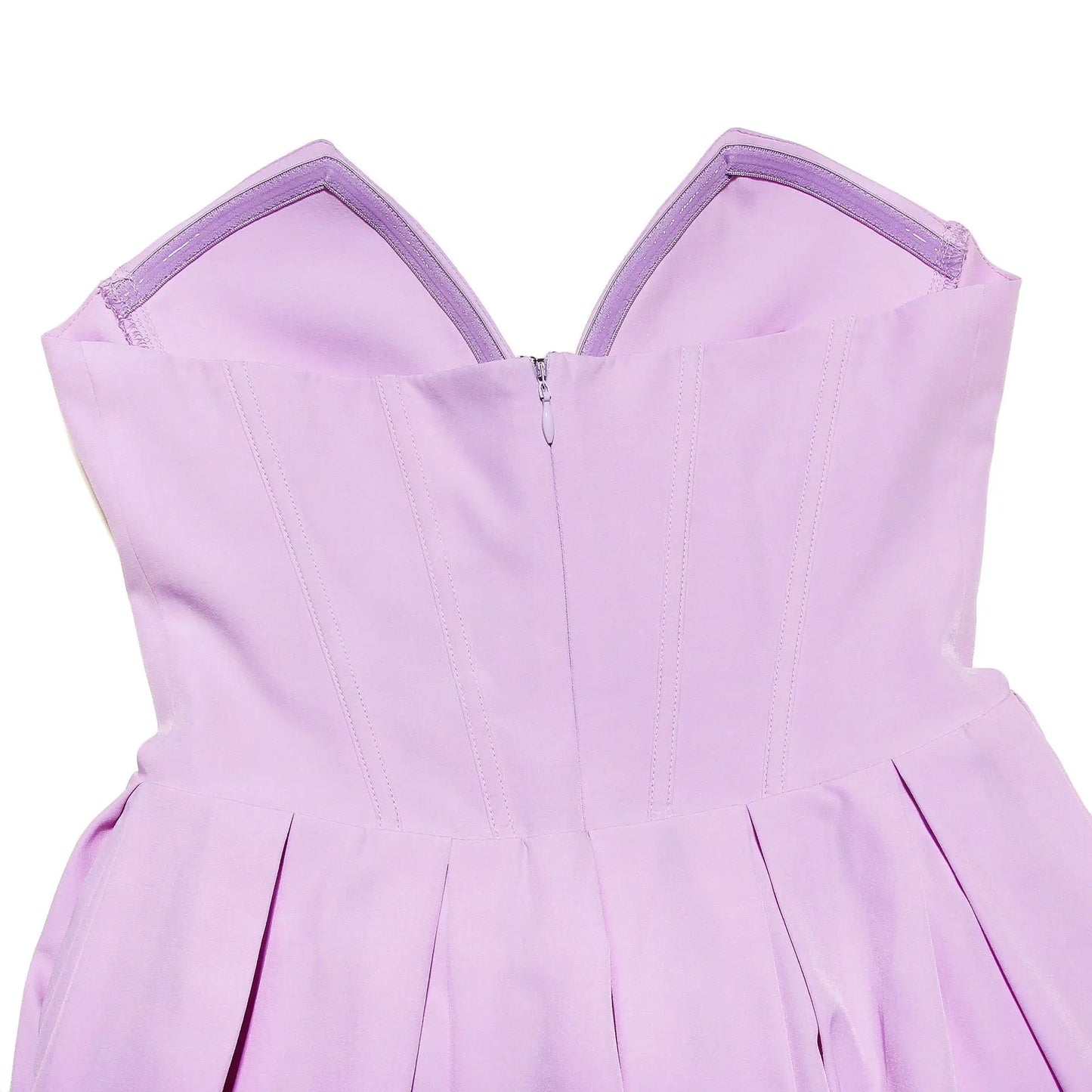 Mingmingxi Summer Wedding Guest Dresses for Women 2024 New Arrivals Purple Corset Sexy Dress Mini Elegant Fit and Flare Dress