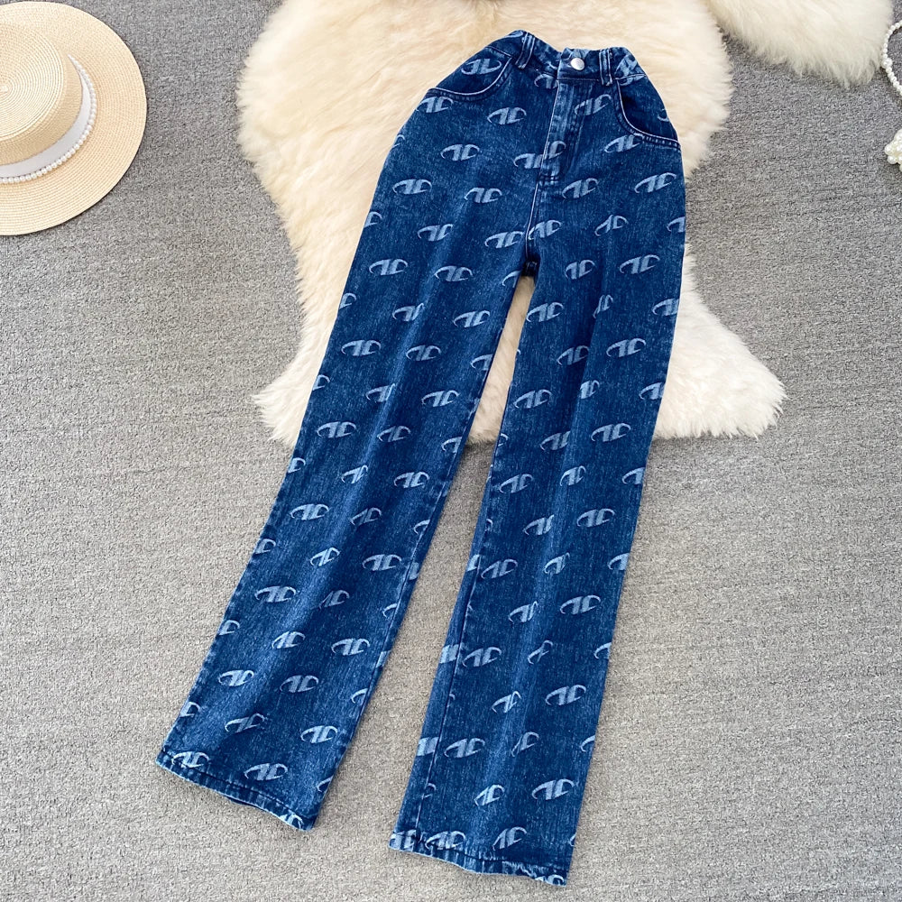 Two Piece Set Women Sleeveless Bandeau Tops Sexy Crop Shirt Button Pant Sets Straight Trousers Pockets Casual Matching Sets