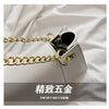 High quality Ladies Shoulder Bag Sense of luxury Chain Handbags Premium Leather Retro Women Bags Designer Lady Armpit Bag Clutch