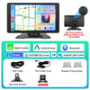 Podofo 9" Car Radio Multimedia Video Player Wireless Carplay Android Auto Car Mirror DVR Recorder Dashboard For Nissan Toyota
