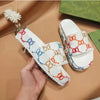 New Fashion Summer Women Thick Sole Flat Slipper Casual Women Sandals Flip Flops Anti-Slip Slippers Beach Shoes