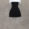 Women Sexy Backless Short Dress Fashion Sleeveless Big Bow Mini  Dress Lady Evening Party Dress 2025 Summer New Women's Clothing