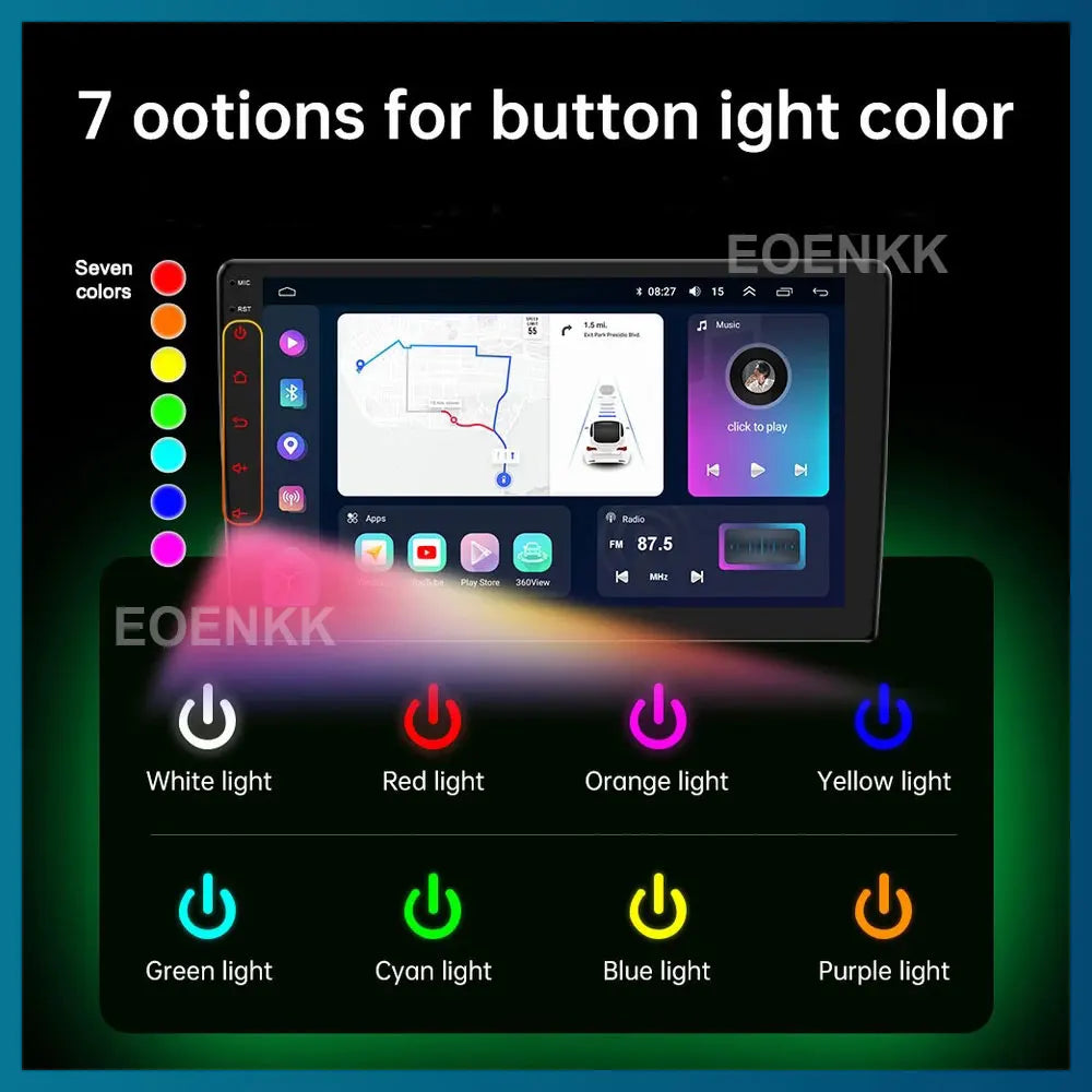 Android 14 Carplay Auto Car Radio GPS For Toyota Raize 1 2019 - 2023 For Daihatsu Rocky 2 2019 - 2021 RHD Stereo Player Video BT