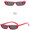 1PC Small Rectangle Sunglasses Women Retro Brand Designer Sun Glasses Vintage Square Narrow Frame Eyewear Female UV400 Shades