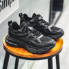 Autumn Men's New Breathable Sports Shoes Fashion Thick Sole Casual Shoes Comfortable and Versatile Trendy Running Shoes Spring
