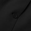 TWOTWINSTYLE Slash Neck Chic Blazers For Women Off Shoulder Long Sleeve Patchwork Single Button Solid Coat Female Clothes 2022