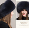 Hot Sale 100% natural Fox Fur Hat Women Cap Thick Fur Cap Winter Warm Hat Female Fashion For Women Hat With Earmuffs Hat
