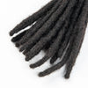 Malaika Locs Extension Human Hair 8 Inch Full Handmade Permanent Dreadlock 0.6cm Dreadlock Extension 30 Str Human Hair Locs