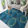 Carpet Modern Gray Minimalist Geometric Abstract Style Floor Mat Bedroom Bedside Rug Home Living Room Sofa Blanket Decoration