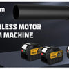 Gisam 300000RPM Brushless Electric Turbo Blowers Jet Fan 400M/S Handheld Leaf Blower Dust Blowing Tool for Makita 18V Battery