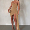 Dulzura Bling Glitter Sexy Y2K Clothes Sleeveless Backless Corset Ruched Bodycon Mini Dress For Women Club Party Elegant Outfits