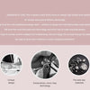 Sparkling Pink Zircon Collection Square Ring Female 925 Stamp New Fashion Jewelry Party Birthday Gift Wholesale