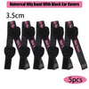 Lace Melting Band With Ear Cover Elastic Band For Wigs Black Wigs Edge Wrap To Lay Edges Wig Headband Lace Frontal Band