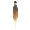 Pre-stretched Braids Synthetic Hair Professional Itch Free Hot Water Setting Fiber 30'' Ombre Yaki Texture Braid Hair Extensions