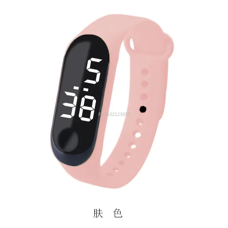 LED Digital Watch Men Women Casual Fashion Sport Girls Bracelet Boys Watches Electronic Silicone Wrist Watch for Children Kids